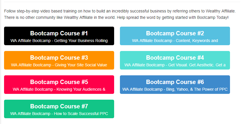 Boot Camp Training 7 Courses